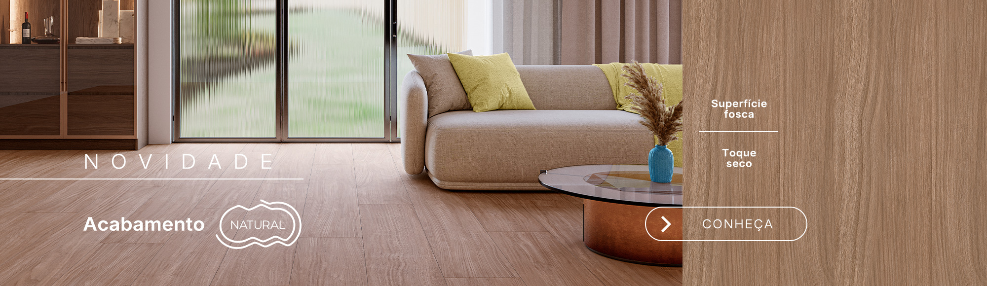 3 - Acabamento natural